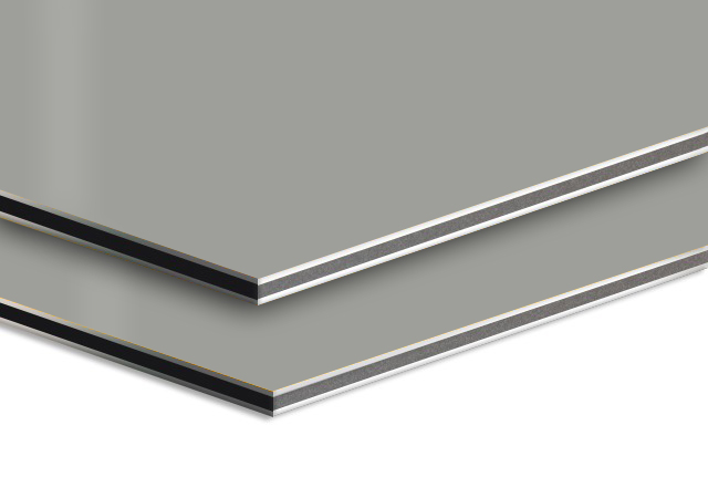 Grey Aluminium Composite Panel - ACP Wall Cladding Sheet