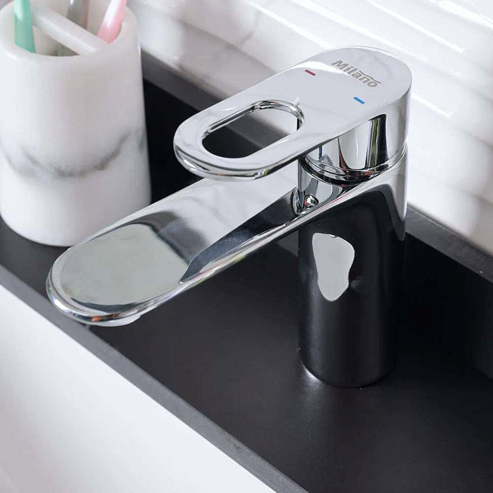 Milano Dito Basin Mixer Tap - Image 2