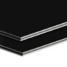Black Aluminium Composite Panel - ACP Wall Cladding Sheet