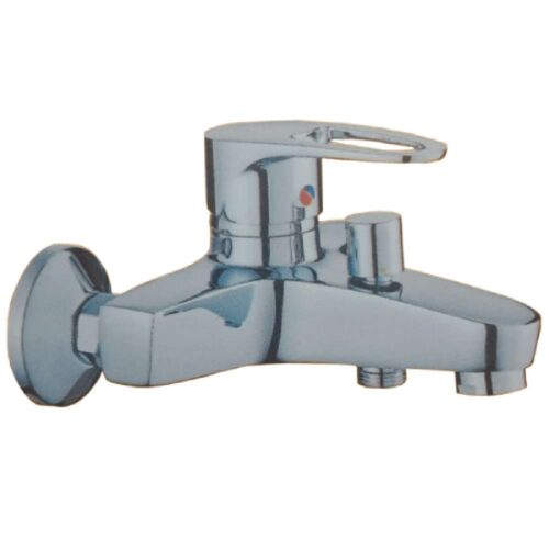 Milano Bath Shower Mixer Single Lever with Shower Set