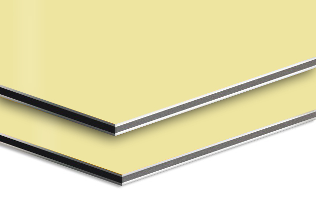Ivory Aluminium Composite Panel
