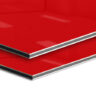 Glossy Red Aluminium Composite Panel - ACP Wall Cladding Sheet