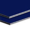 Blue Aluminium Composite Panel ACP