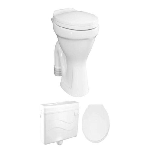 Milano Eco 2020 WC S-Trap With Tank, White