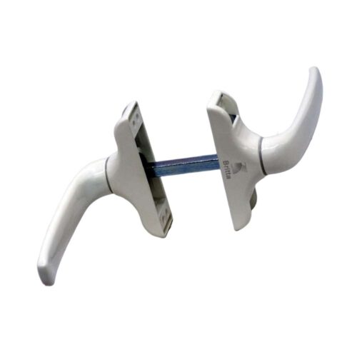 Aluminium Door Handle White 6″