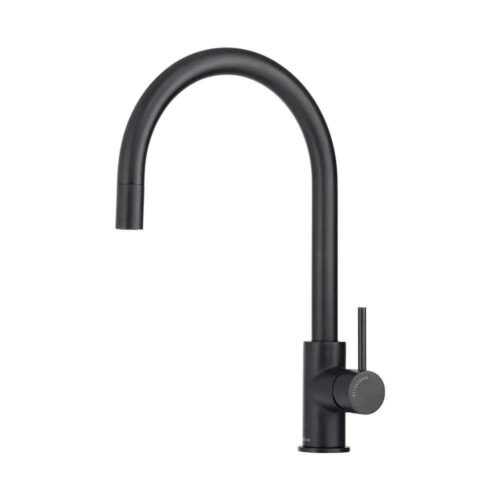 Milano Eco Turbo Sink Mixer, Matt Black