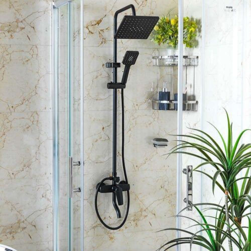 Milano Tina Rain Square Shower Complete Set