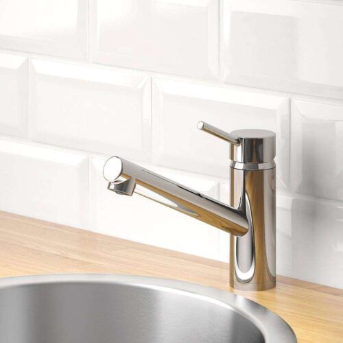 Milano Catch Chrome Sink Mixer