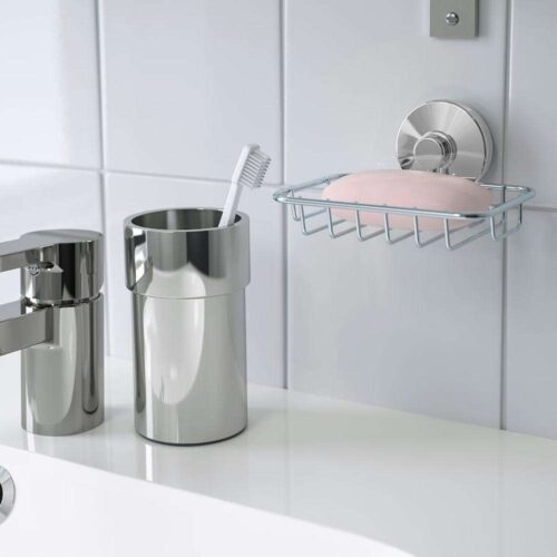 Milano Kika Chrome Finish Soap Dish