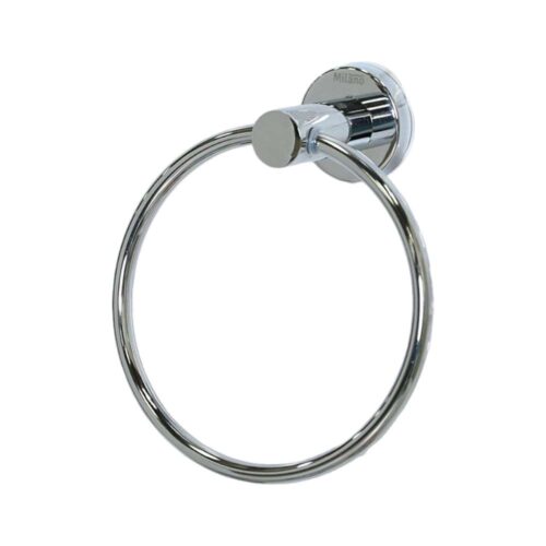 Milano Kika 15605 Chrome Finish Towel Ring