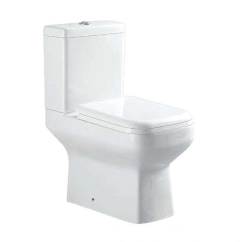 Milano Verdi Plus 25CM WC S-Trap, White