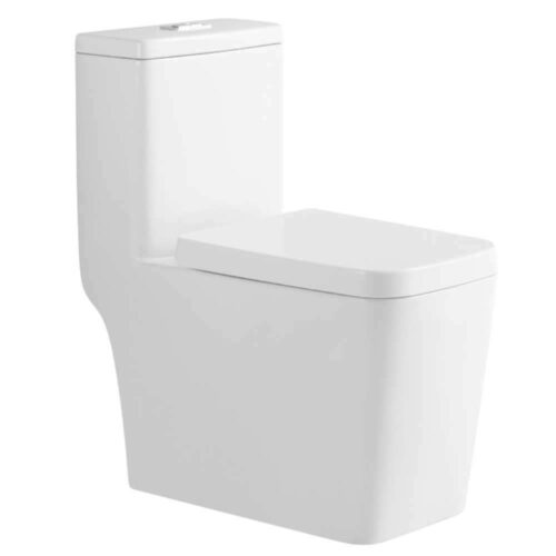 Milano 299 250MM WC S-Trap, White