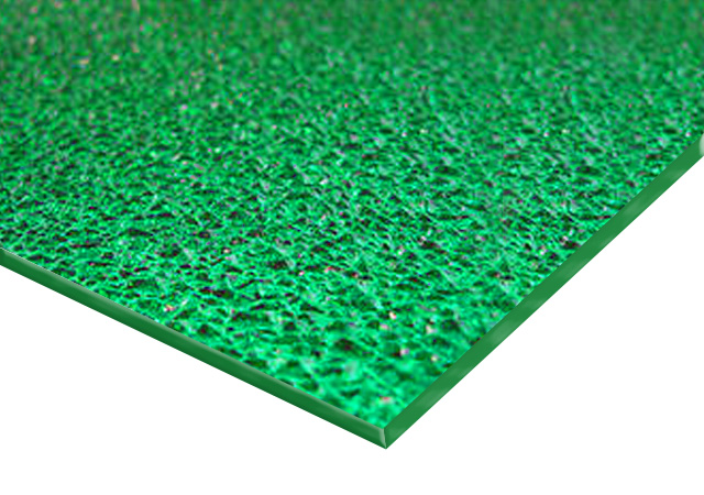 Textured Green Polycarbonate Sheet