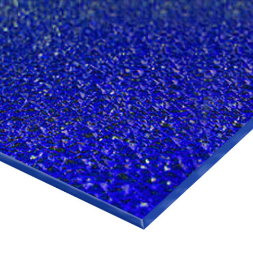 Textured Blue Polycarbonate Sheet
