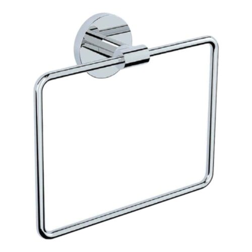 Jaquar (ACN-CHR-1121N) Square Towel Ring – Chrome