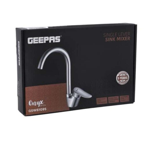 Geepas GSW61095 Onyx Series Single Lever Sink Mixer
