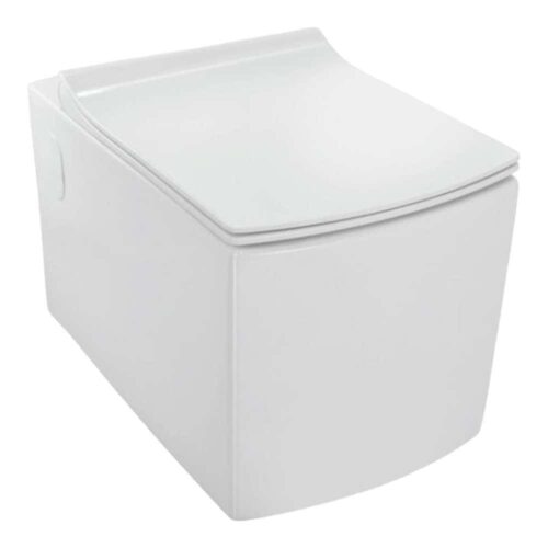 Jaquar (KUS-WHT-35953BIUFSM) 360 x 500 x 330 mm Rimless, Blind Installation Wall Hung WC – White