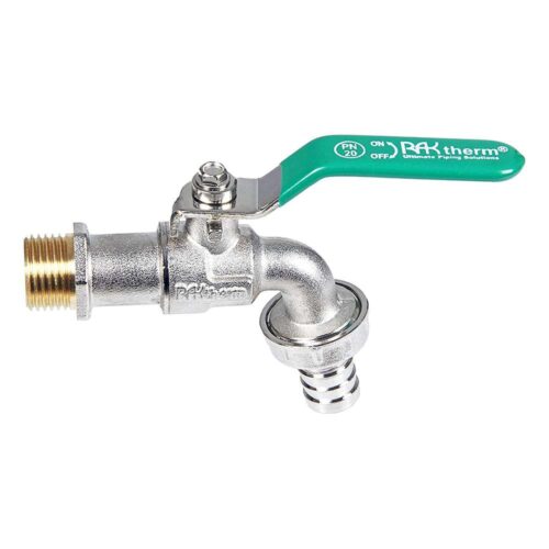 Raktherm 1/2″ Silver Coated Hose Garden Tap