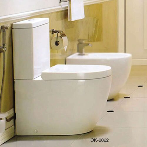 Milano WC with Tank Model 2062 (1738) White